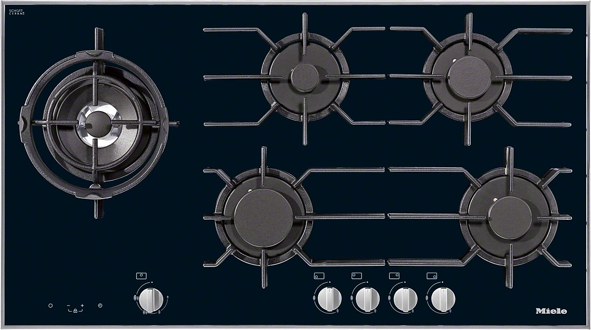 Plita cu gaz incorporabila Miele KM3054 black photo 1 Plita cu gaz incorporabila Miele KM3054 black photo 1