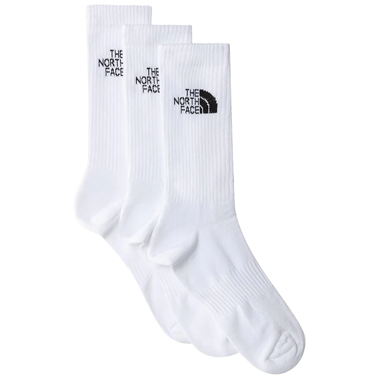 Носки Унисекс The North Face MULTI SPORT CUSH CREW SOCK 3P M Белый photo 1