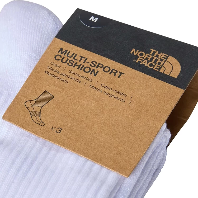 Носки Унисекс The North Face MULTI SPORT CUSH CREW SOCK 3P M Белый photo 4