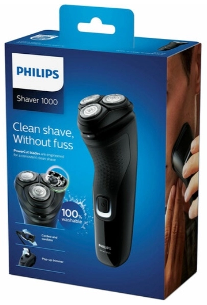 Электробритва Philips S1232 Чёрный photo 3