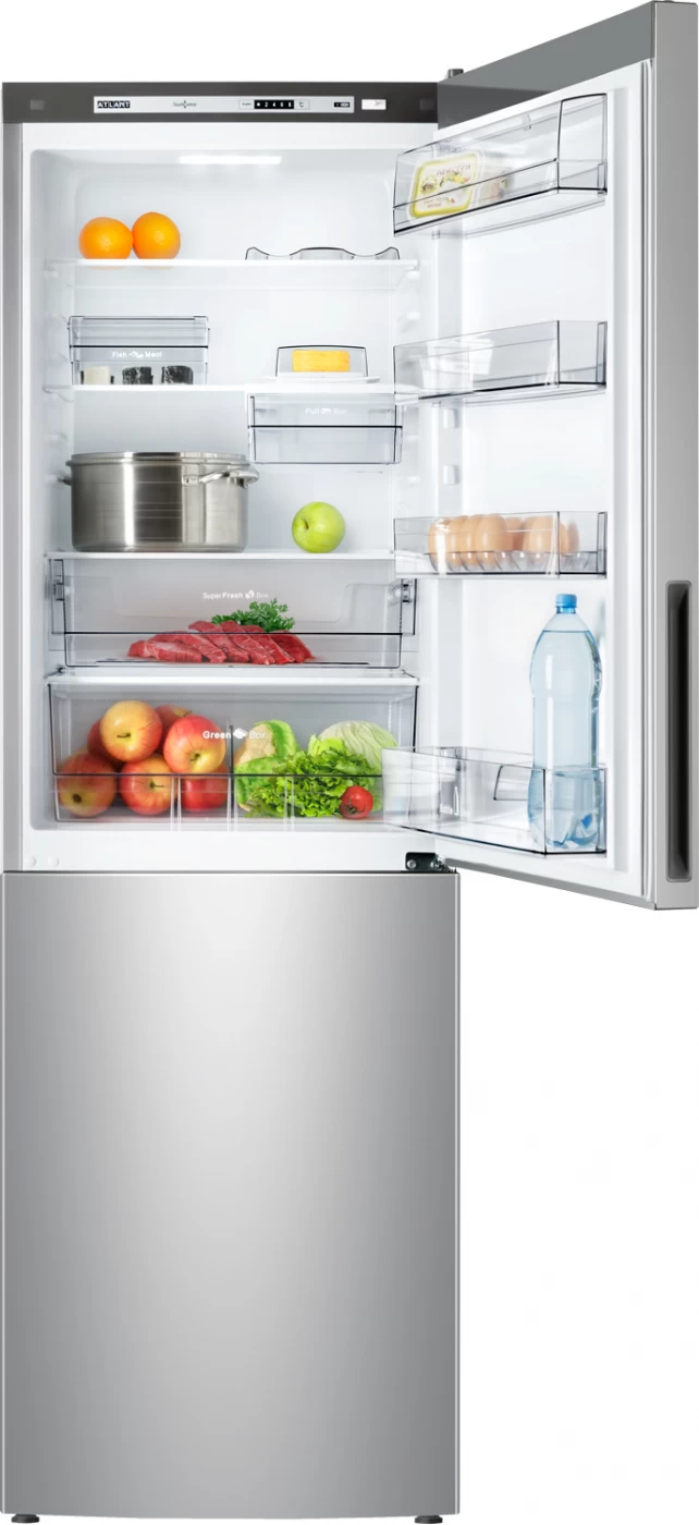 Frigider cu doua usi Atlant XM-4621-181 / 324 l / 186.8 cm / A+ / Gri photo 11