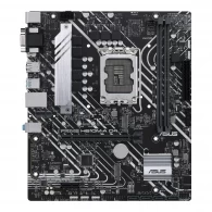 ASUS PRIME H610M-A D4, Socket 1700, Intel® H610 (13/12th Gen CPU), Dual 2xDDR4-3200, VGA, HDMI, DP, CPU Intel graphics, 1xPCIe X16 4.0, 4xSATA3, 2xM.2, 1xV-M.2(Key E), 1xPCIe X1, ALC897 7.1, 1xGbE LAN, 2xUSB3.2 Gen2, 2xUSB3.2, 5X Pro III, Aura Sync RGB,  