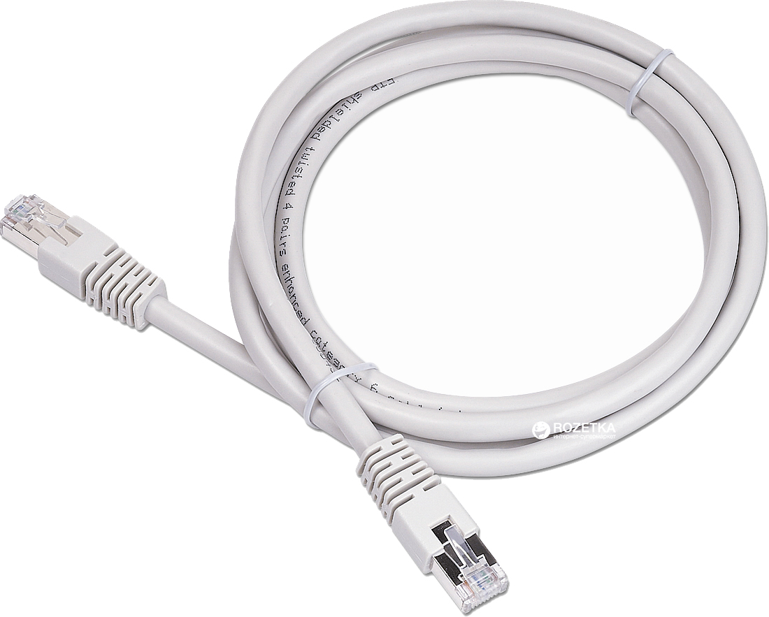 UTP Cat.5e Patch cord, 5m, Grey photo 1