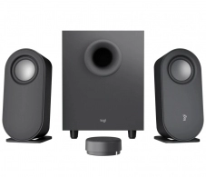 Logitech Z407 Speaker System 2.1 (40W, 20W subwoofer, 2x10W), Bluetooth: 5.0, Wireless control,  3.5 mm input, Micro-USB input, Black 