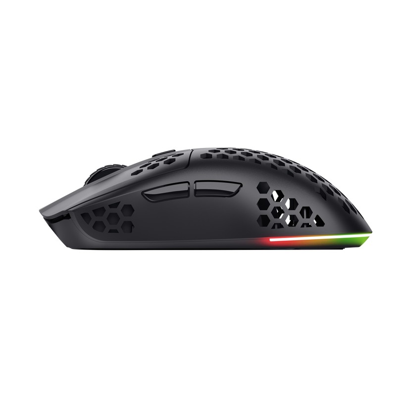 Wireless Gaming Mouse Trust GXT 929 HELOX, 2.4GHz, Black photo 4