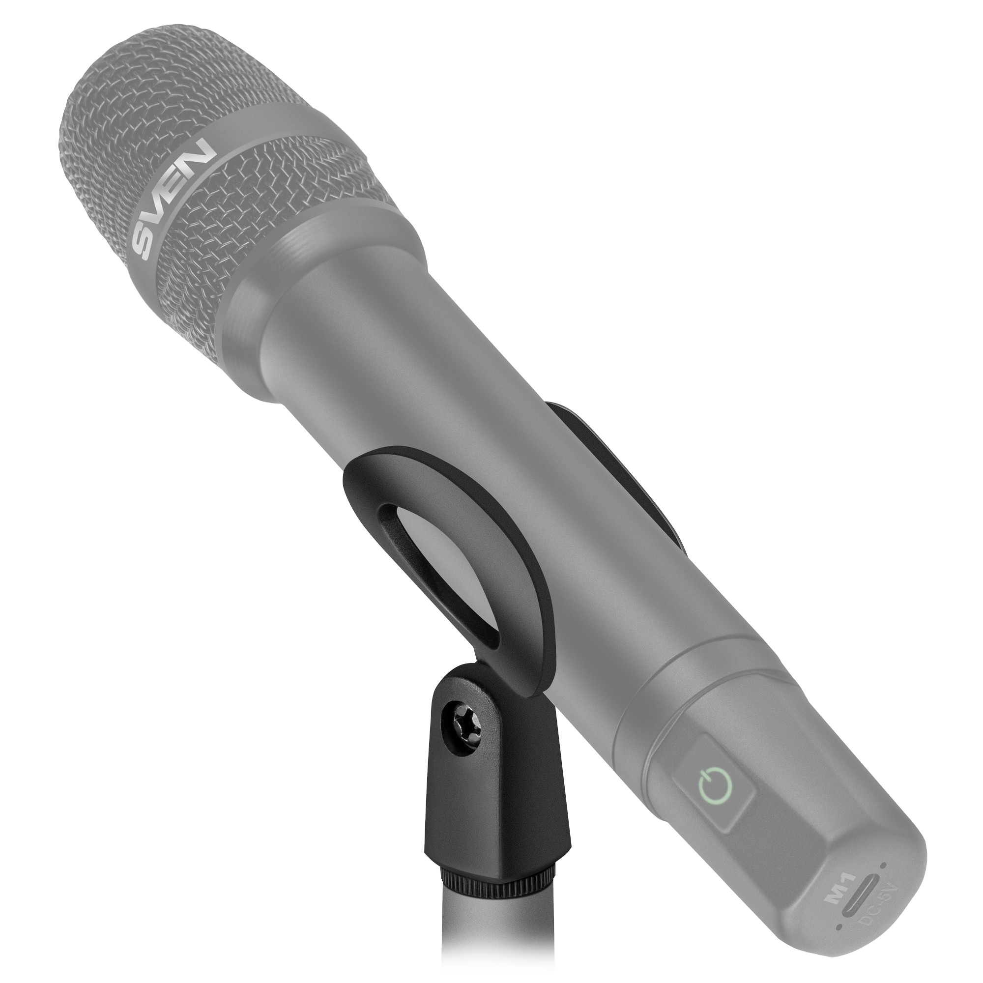 Set de doua microfoane wireless SVEN MK-742 / Wireless / Black photo 5