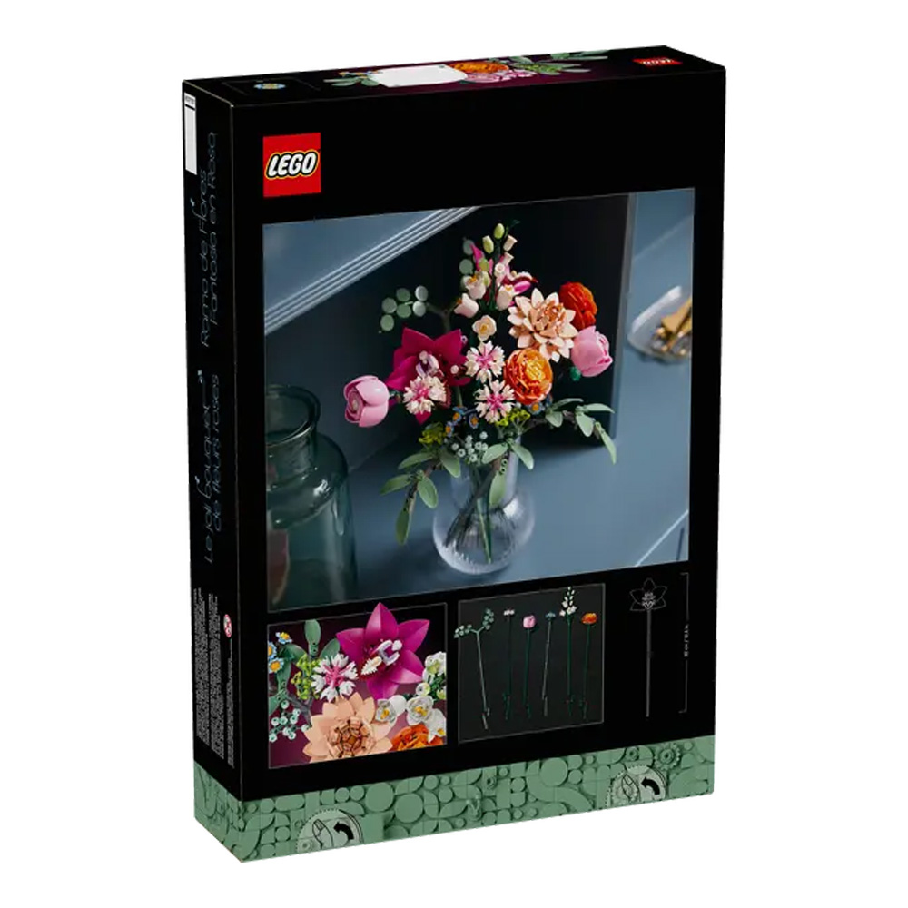 Конструктор Lego Botanical Collection Pretty Pink Flower Bouque 10342  от 10+ лет photo 3