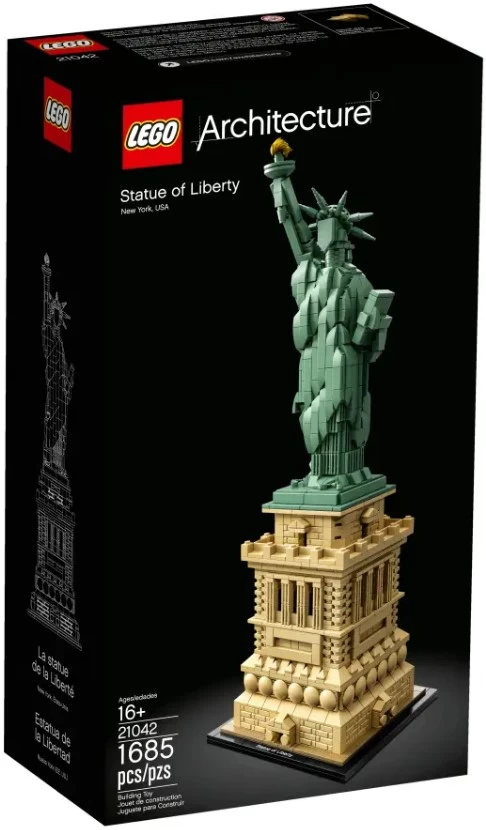 Constructor Lego Architecture Statue of Liberty 21042 de la 16+ ani photo 1