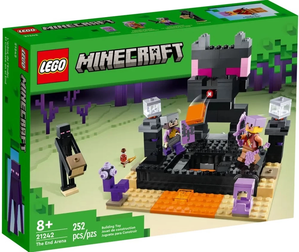 Constructor Lego Minecraft The End Arena 21242 de la 8+ ani photo 1
