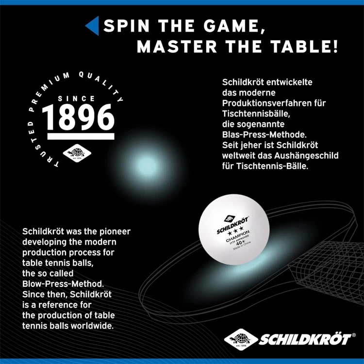 Набор мячей для настольного тенниса 120 шт Donic T-Ball 3-Stern CHAMPION POLY 40+ photo 4