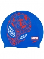 Casca de inot silicon Speedo SLOGAN PRT CAP JU BLUE/RED 