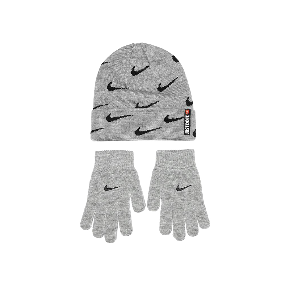 Set Caciula + Manusi Nike SWOOSH REPEAT BEANIE SET photo Set Caciula + Manusi Nike SWOOSH REPEAT BEANIE SET photo