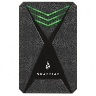 2.5" External HDD 2.0TB (USB3.2) Surefire GX3 Gaming HDD (by Verbatim), Black/Green, USB-C Adapter, SuperSpeed USB 5 Gbit/s, Nero Backup Software, Green Button Energy Saving Software 
