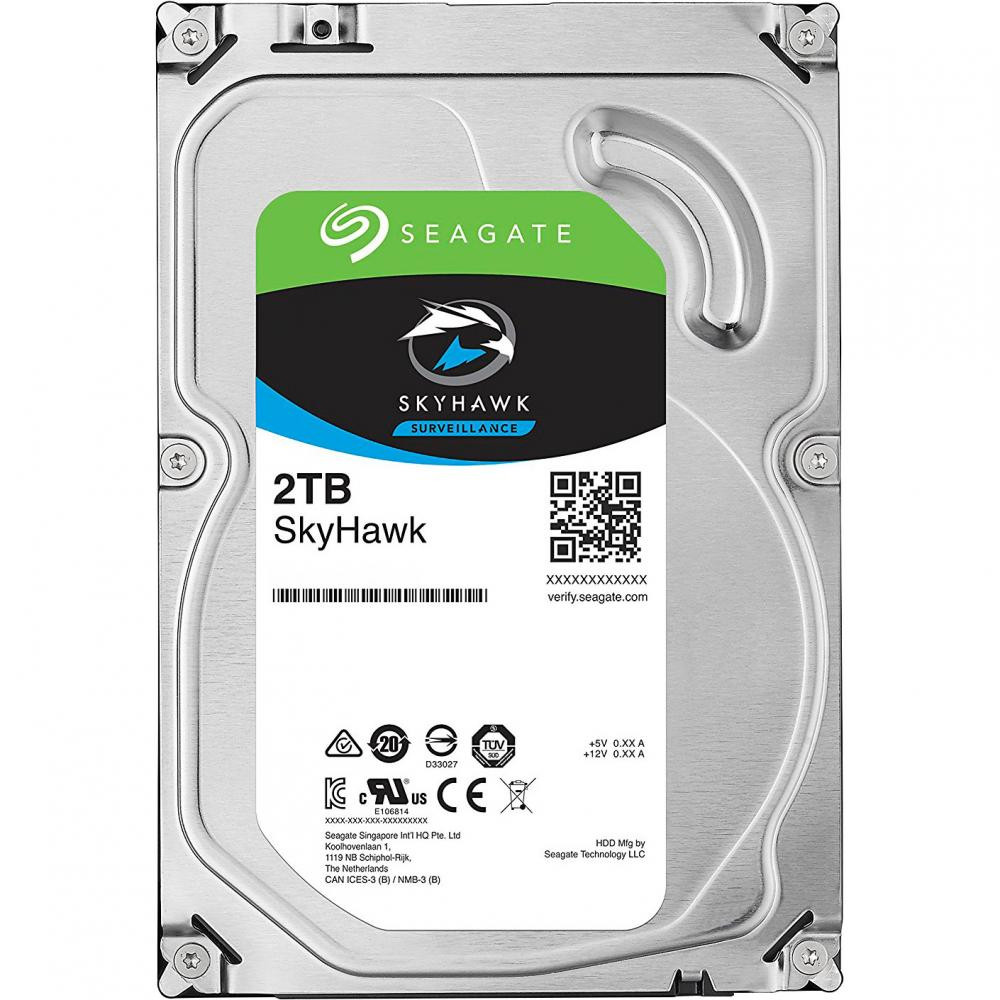 3.5" HDD 2.0TB  Seagate ST2000VX012  SkyHawk™ Surveillance, SMR Drive, 5900rpm, 256MB, SATAIII, FR photo 1