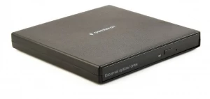 External DVD USB Drive Gembird  DVD-USB-04, CD-DA, CD-R, CD-RW, DVD+R, DVD+R DL, DVD+RW, DVD-R, DVD-R DL, DVD-RAM, DVD-ROM DL, DVD-RW, DVD-Video, Supported disc diameter: 80 mm,120 mm,  USB2.0, Black, Retail 