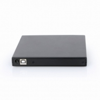 External DVD USB Drive Gembird  DVD-USB-04, CD-DA, CD-R, CD-RW, DVD+R, DVD+R DL, DVD+RW, DVD-R, DVD-R DL, DVD-RAM, DVD-ROM DL, DVD-RW, DVD-Video, Supported disc diameter: 80 mm,120 mm,  USB2.0, Black, Retail thumbnav 4