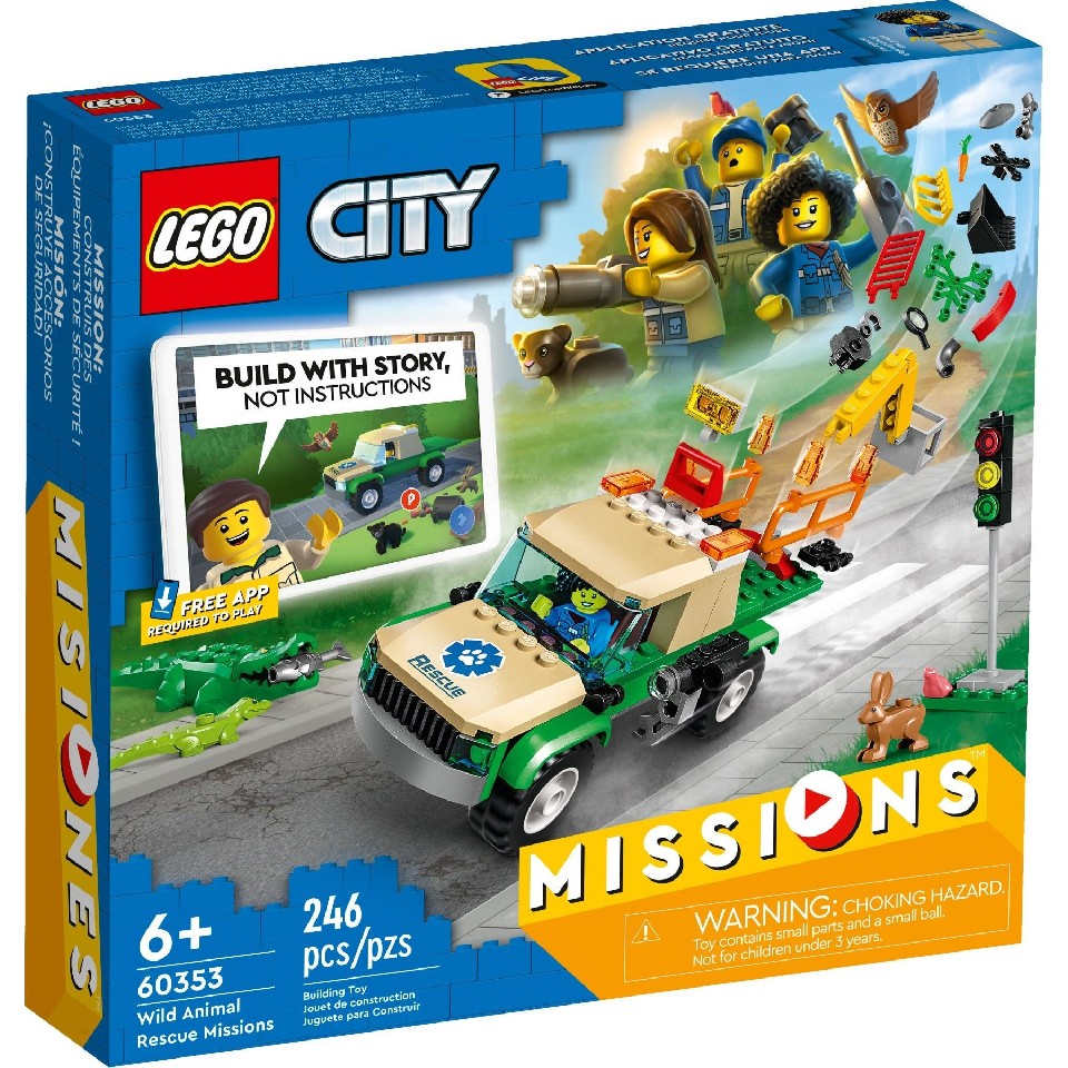 Lego City 60353 Wild Animal Rescue Missions photo 1