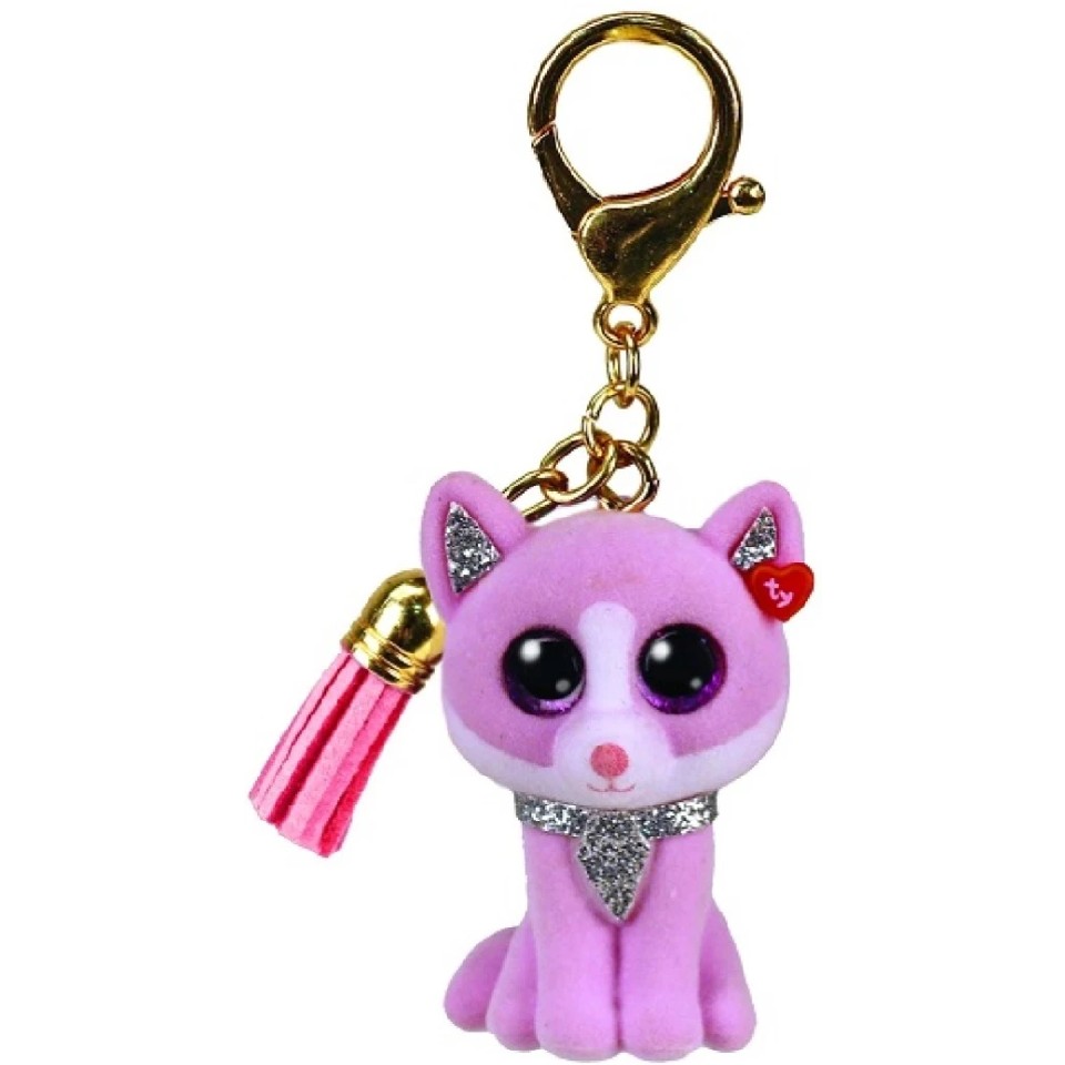 TY TY25065 BB FIONA - pink cat 6 cm photo 1
