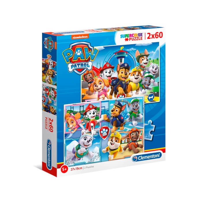 Puzzle 2x60 Cl PawPatrol 21617 photo 1 Puzzle 2x60 Cl PawPatrol 21617 photo 1