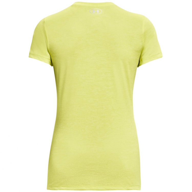 Tricou Under Armour Tech SSV - Twist / Femei / XL / Galben photo 2