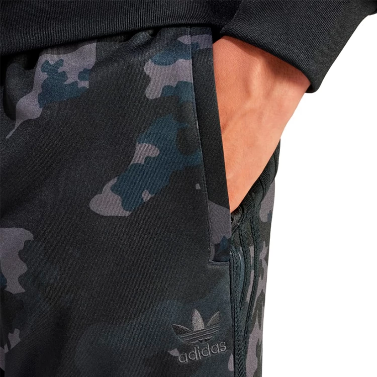 Pantaloni Adidas CAMO SSTR TP S Negru Barbati photo 4