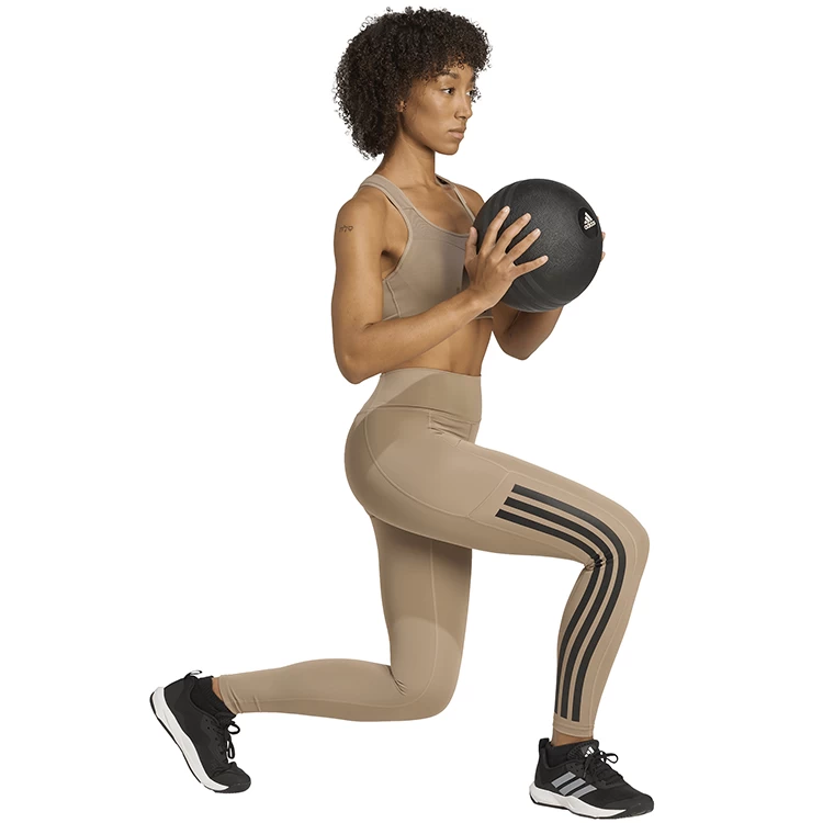 Bra sportive Adidas TLRDIM HS BRA XL Maro Femei photo 2