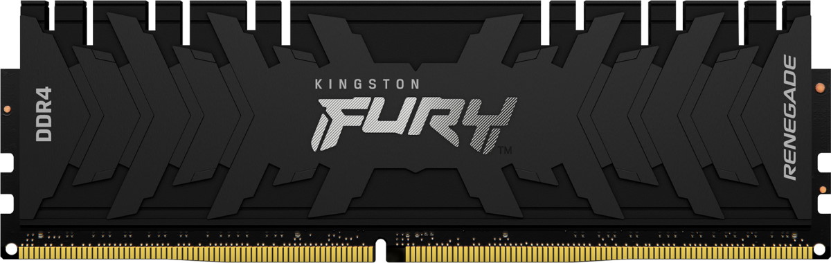 16GB DDR4-2666  Kingston FURY® Renegade DDR4, PC21300, CL13, 1.35V, 1Gx8, Symmetric BLACK Large heat spreader, Intel XMP Ready (Extreme Memory Profiles) photo 1