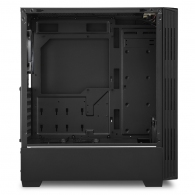 Корпус Sharkoon  RGB LIT 100 / no PSU / Side panel / 1x120mm, Rear 1x120mm A-RGB LED, 2xARGB LED Strip / ATX / Black thumbnav 5