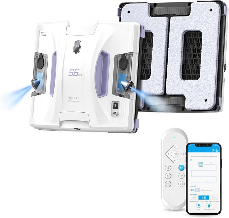 Bundle HOBOT ”Vacuum Cleaning Robot Legee D7 + Window Cleaning Robot S6 Pro” photo 5