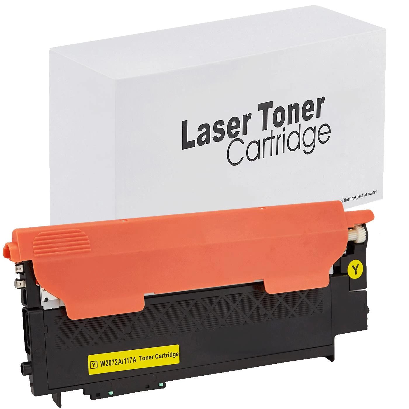 Compatible laser HP 117Y (W2072A) LaserJet 150/178/179 Yellow 0.7K photo 1