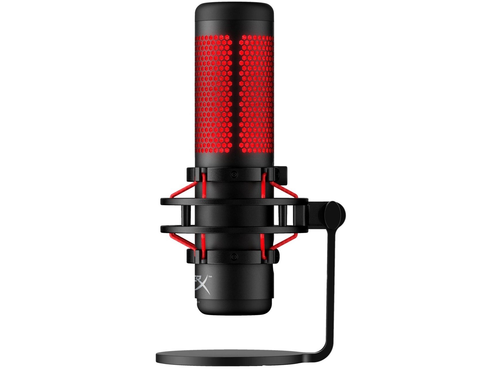 Microfon pentru streaming HyperX QuadCast 2 S, Black/Red, [9A273AA] photo 2