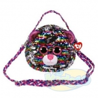 TY TY95124 Tf Dotty - Leopard 15cm (Shoulder Bag) thumbnav 1