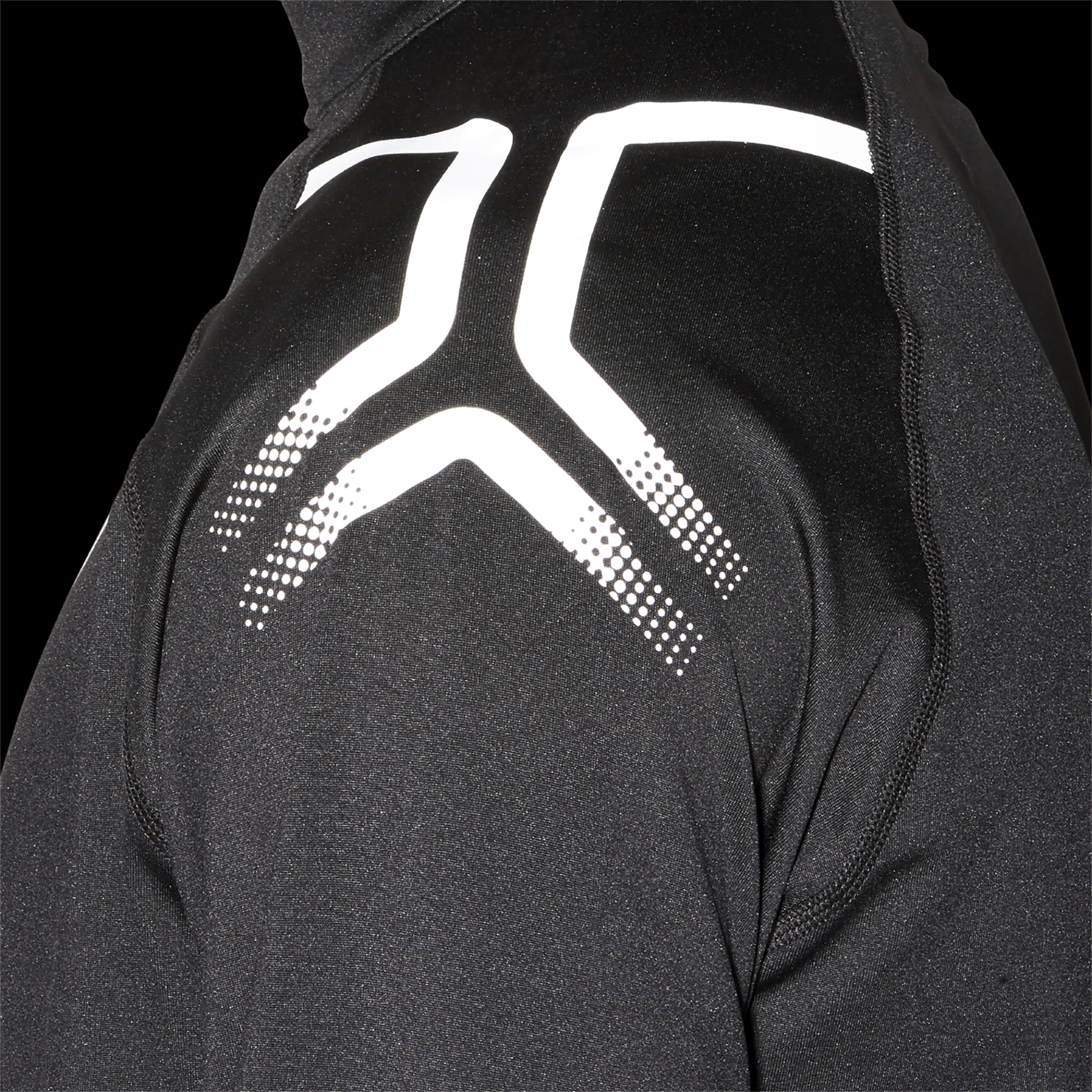 Футболка мужская Asics ICON WINTER LS 1/2 ZIP TOP 2XL Черный photo 2