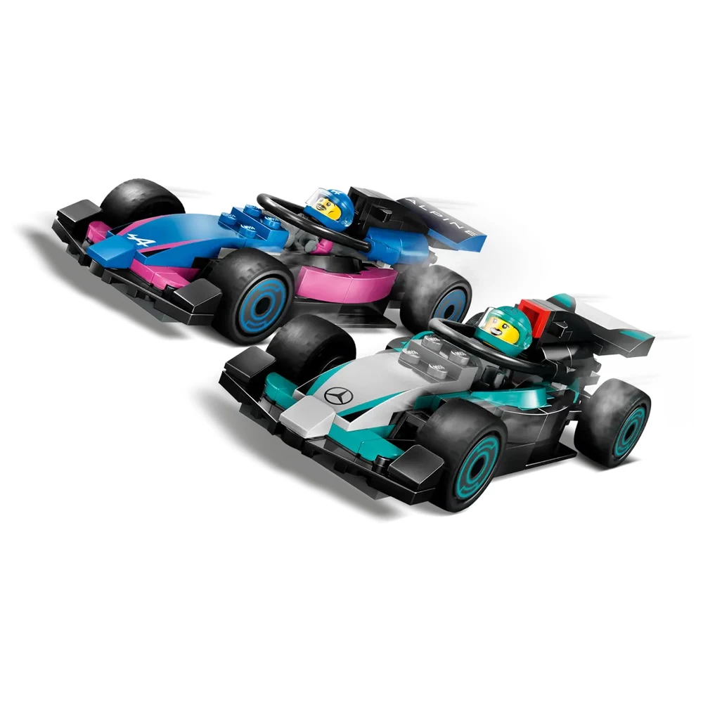 Конструктор Lego City F1® Garage &amp; Mercedes-AMG &amp; Alpine Cars 60444  от 6+ лет photo 4