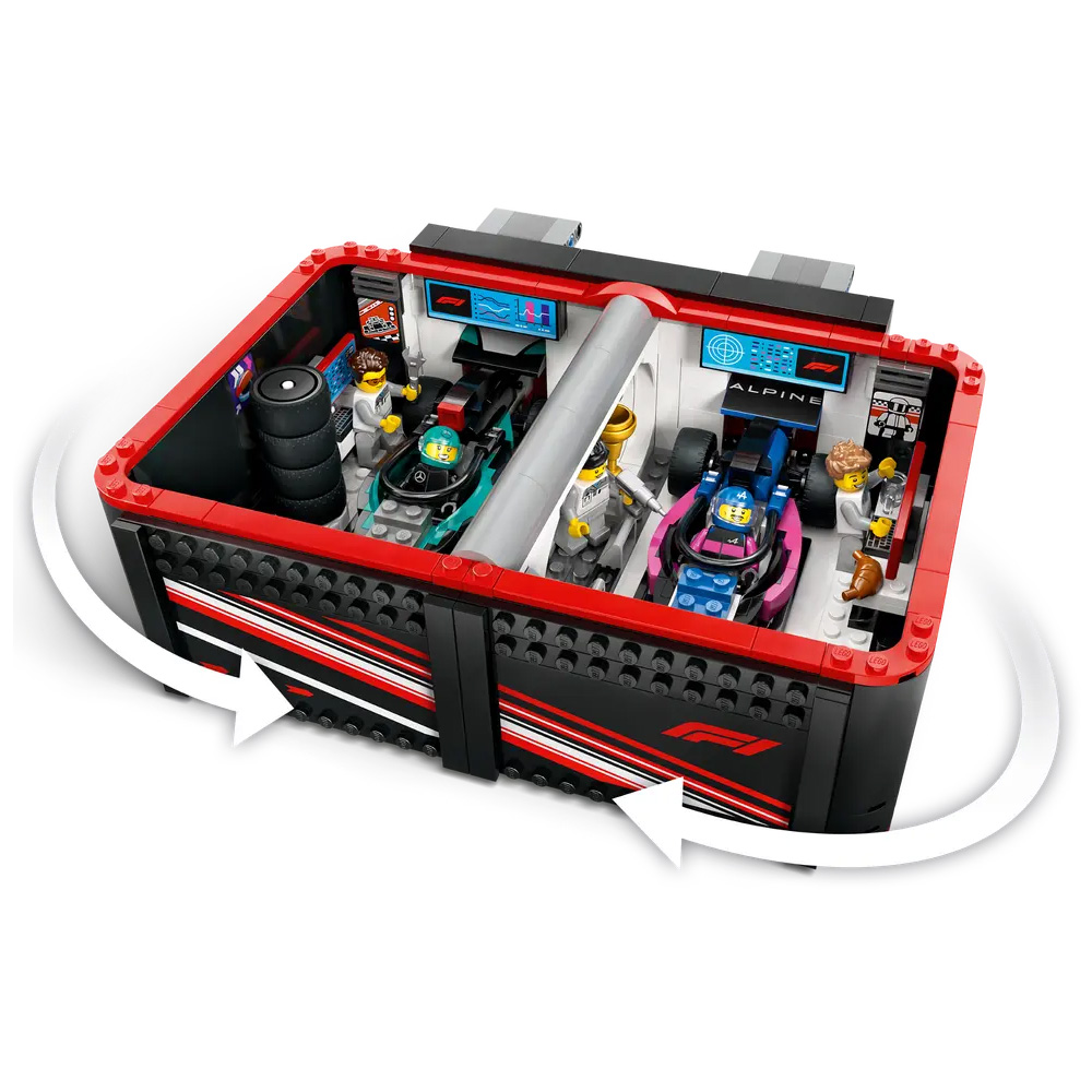 Конструктор Lego City F1® Garage & Mercedes-AMG & Alpine Cars 60444  от 6+ лет photo 5