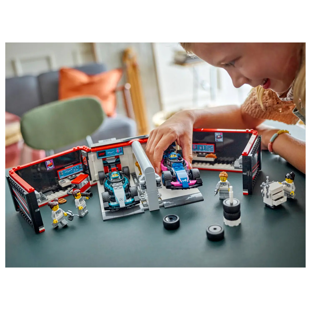 Конструктор Lego City F1® Garage & Mercedes-AMG & Alpine Cars 60444  от 6+ лет photo 7