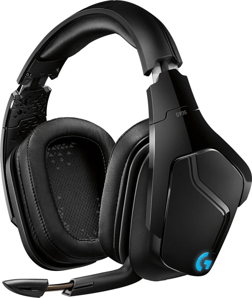 Căști Logitech G935 Negru Fara fir / Gaming / Negru photo 1