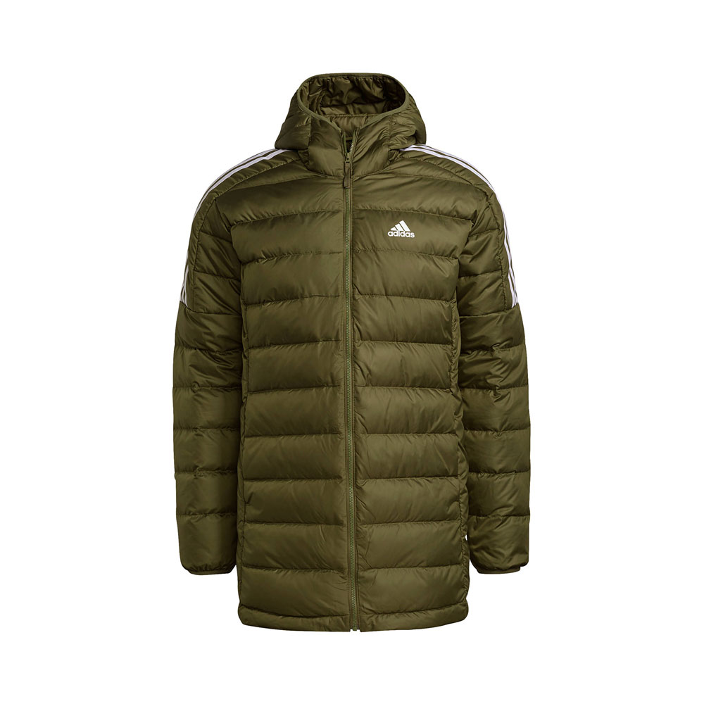 Куртка мужская Adidas ESS MID DWN JKT S Хаки photo 1 Куртка мужская Adidas ESS MID DWN JKT S Хаки photo 1