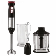 Blender Scarlett SC-HB42F44, 700 ml, 1500 W, 12 trepte viteza, Negru cu inox 