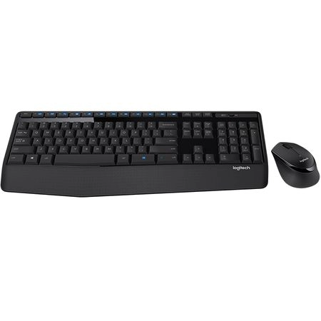 Logitech Wireless Combo MK345 USB, Keyboard + Mouse, Retail photo 1