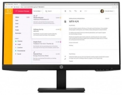 23.8" HP IPS LED P24h G4 Black (5ms, 1000:1, 250cd, 1920x1080, 178°/178°, VGA, DisplayPort, HDMI, Speakers 2 x 2W, Pivot, Height-adjustable, VESA) 