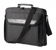 Trust NB bag 16" - Atlanta Carry, padded interior to protect your notebook, extra compartments, dual zippers, Black thumbnav 1