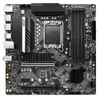 MSI PRO B660M-A DDR4, Socket 1700, Intel® B660 (12th Gen CPU), CPU graphics, 2xHDMI, 2xDP, Dual 4xDDR4-4800, 2xPCIe X16 4.0, 4xSATA3, RAID, 2xM.2 4.0, 1xM.2 E-key for Wi-Fi, 1xPCIe X1, ALC897 HDA 7.1, 2.5GbE LAN, 2xUSB3.2Gen2, 5xUSB3.2(4A+1C), RGB Mystic 