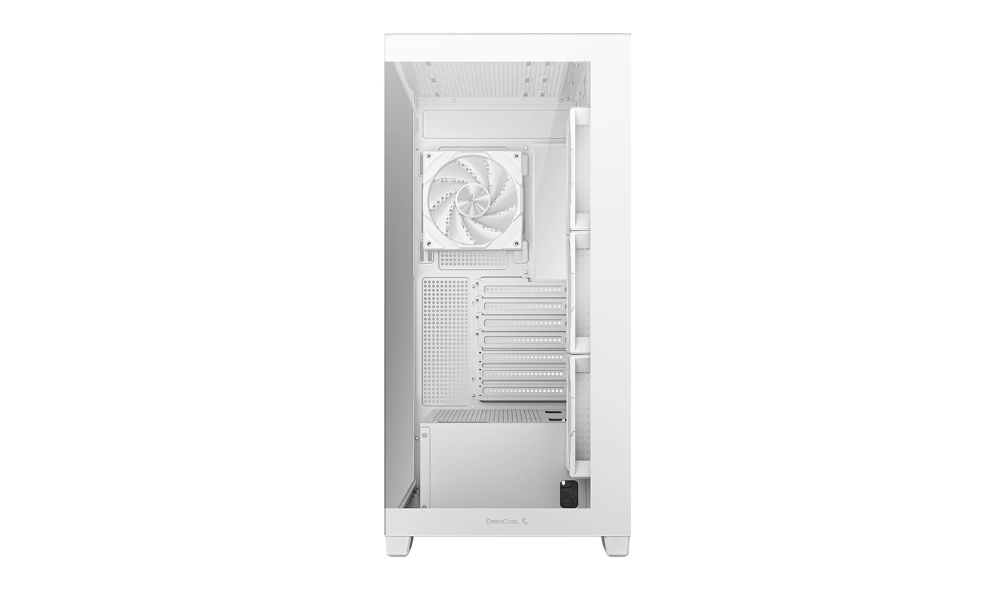 Корпус DEEPCOOL CG580 4F WH/ w/oPSU / Side-Window / ATX / White photo 2