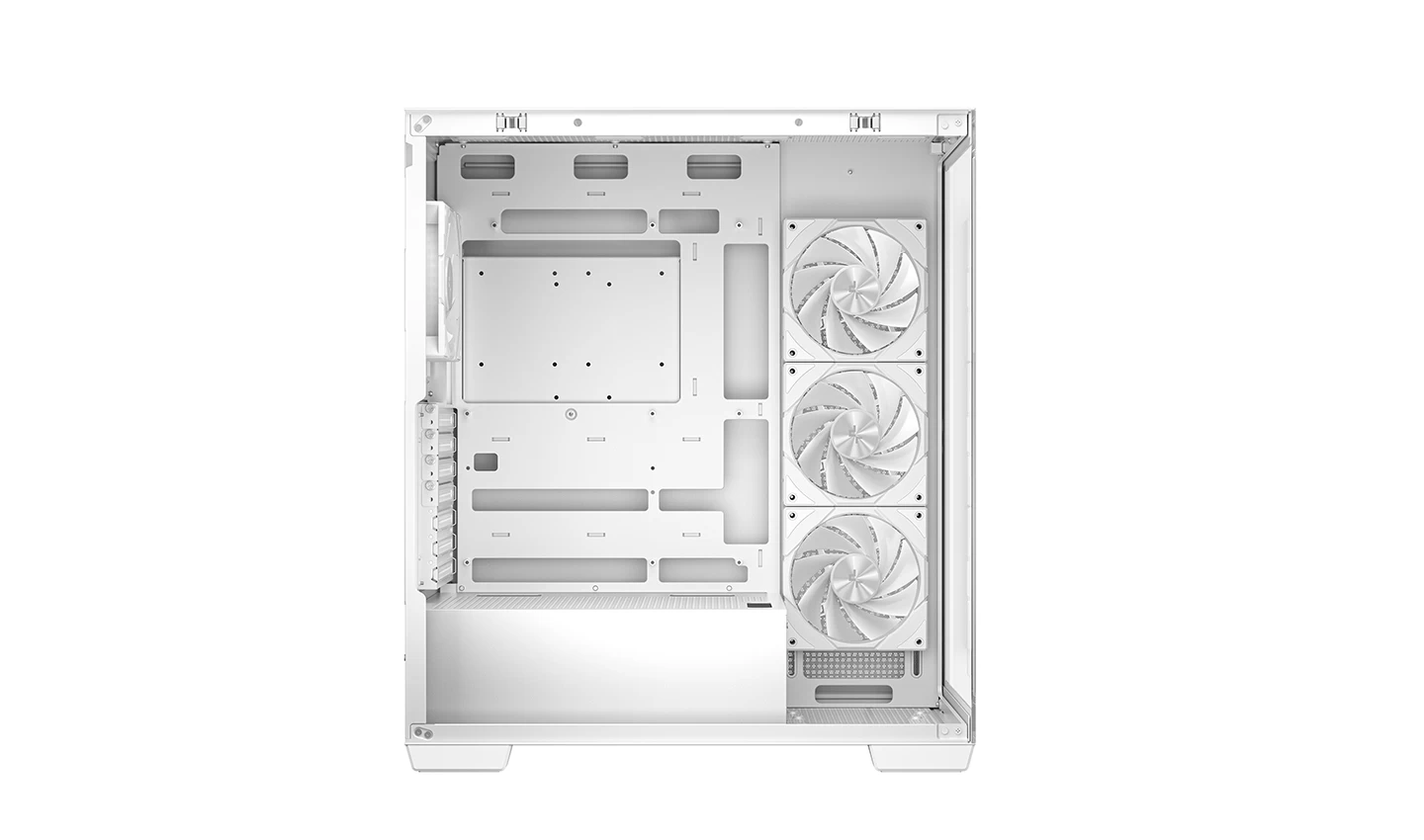 Корпус DEEPCOOL CG580 4F WH/ w/oPSU / Side-Window / ATX / White photo 3