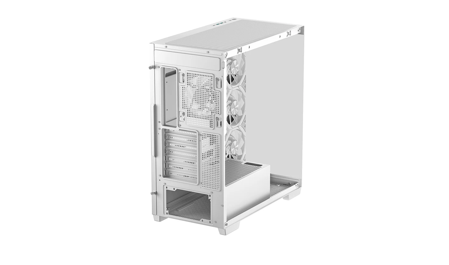 Корпус DEEPCOOL CG580 4F WH/ w/oPSU / Side-Window / ATX / White photo 5