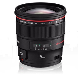 Prime Lens Canon EF 24 mm f/1.4 L II USM (2750B005) photo 1