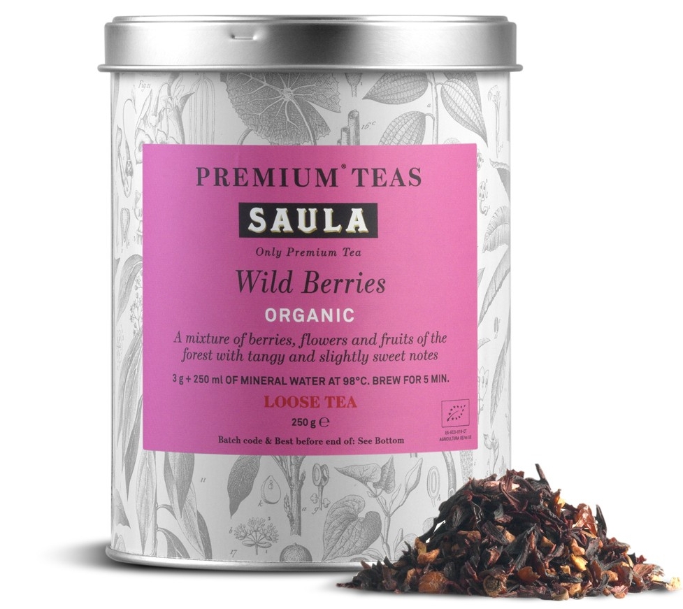 Черный чай Saula Red Berries 250gr photo 1 Черный чай Saula Red Berries 250gr photo 1