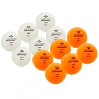 Set mingi pentru tenis de masa 12 buc Donic Jade Poly 40+ spare time ball thumbnav 2