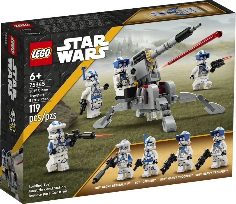 Конструктор Lego Star Wars 501st Clone Troopers Battle Pack 75345  от 6+ лет photo 1